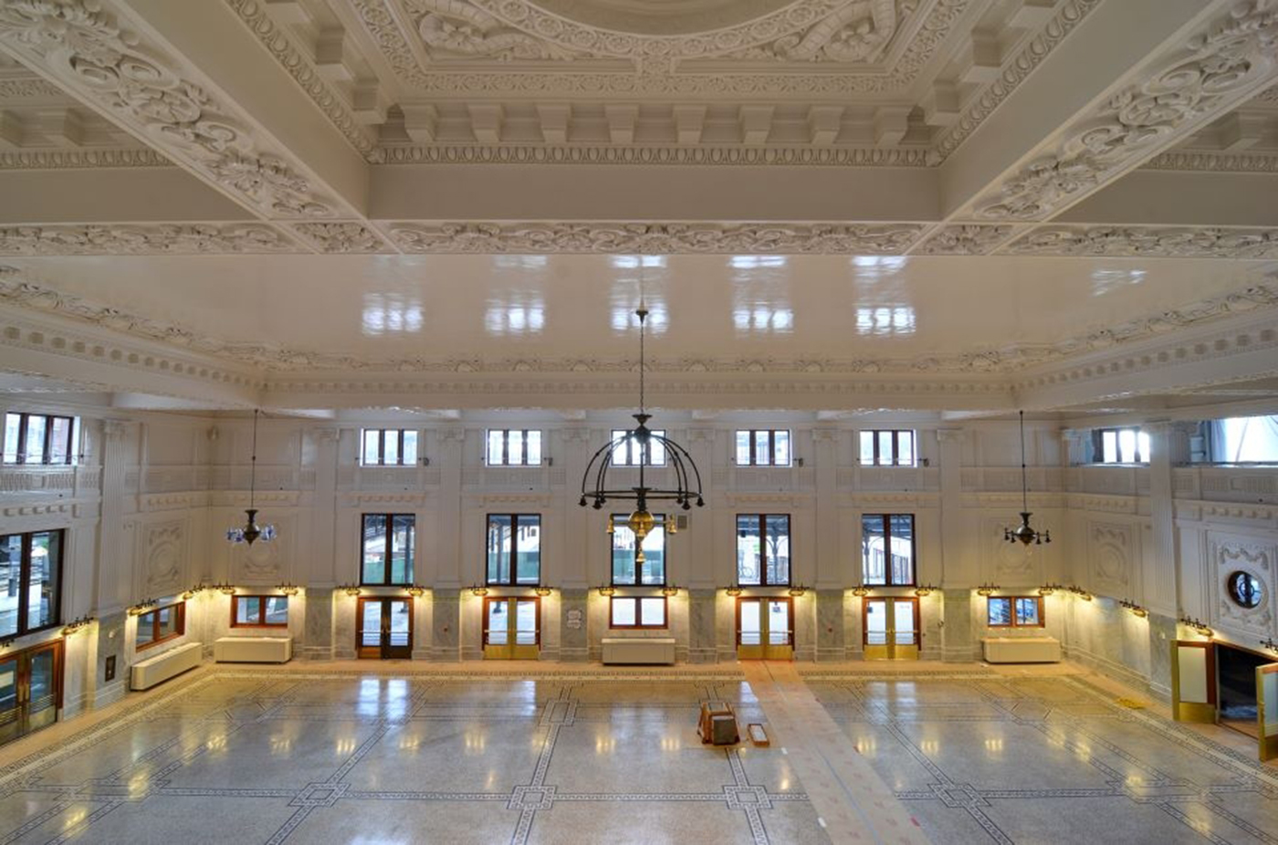 Newly renovated King Street Station, Seattle, WA