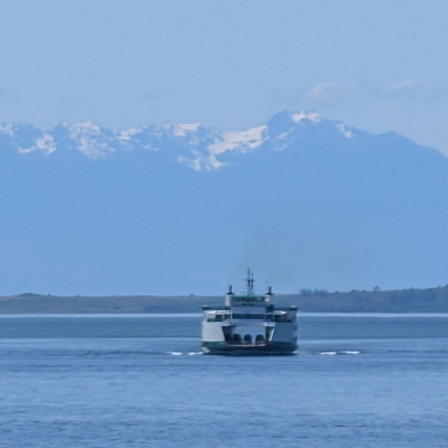 Fun few days, as usual, on Orcas Island. Always love the commute - Olympic Mountains showing off today!