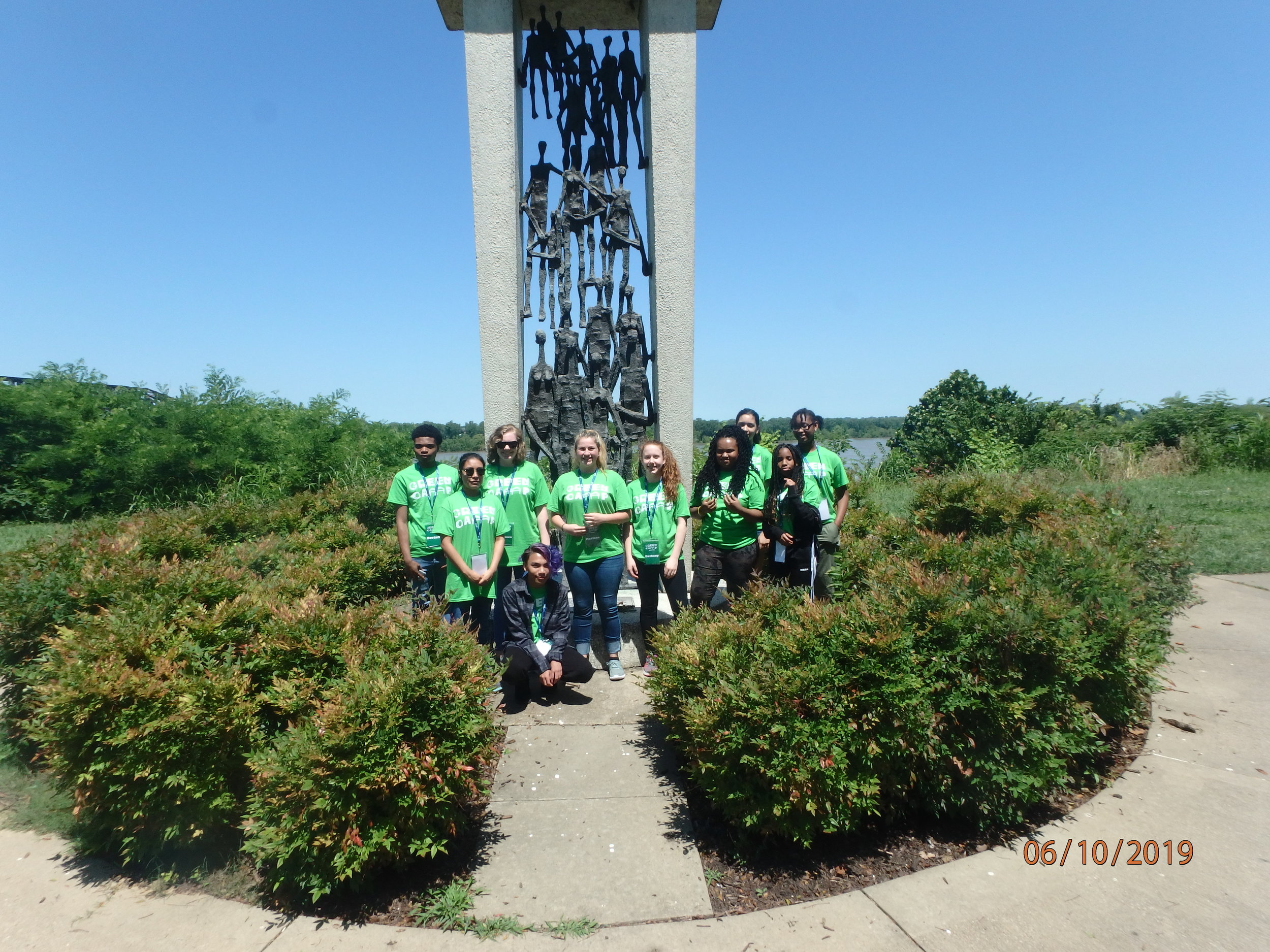 Day 1: Martyr Park, Memphis and MS4 history