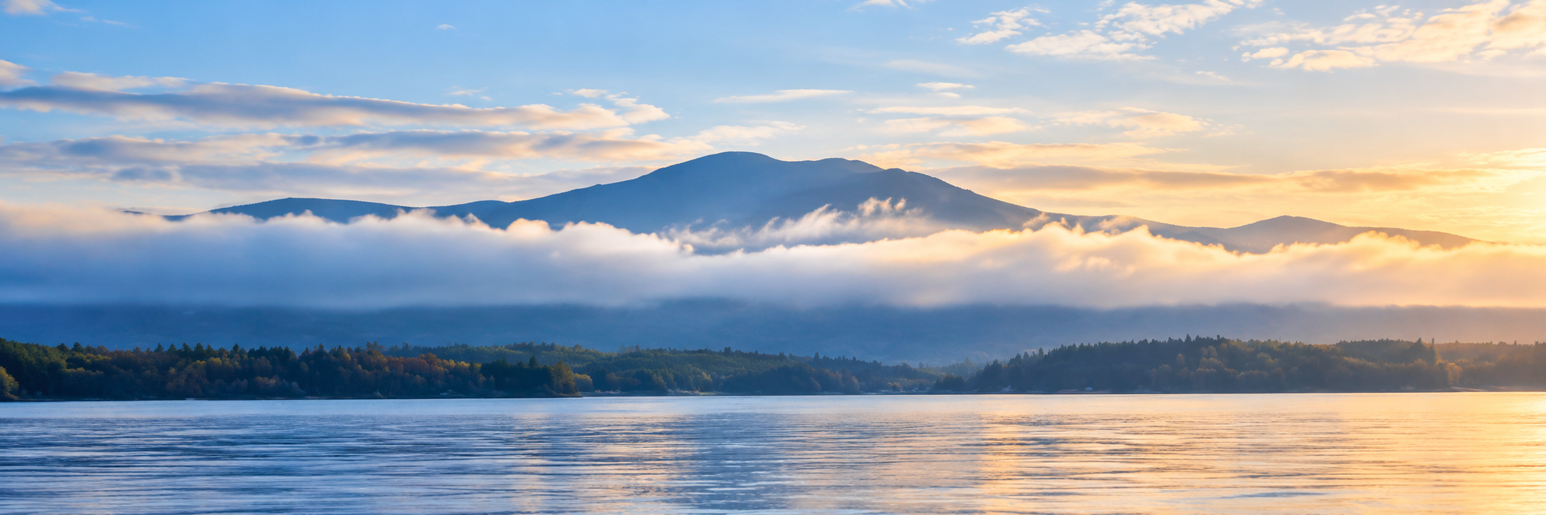 Misty Mountain Lake at Golden Hour.png