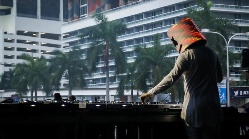 Photo of Marshmello at Ultra 2016