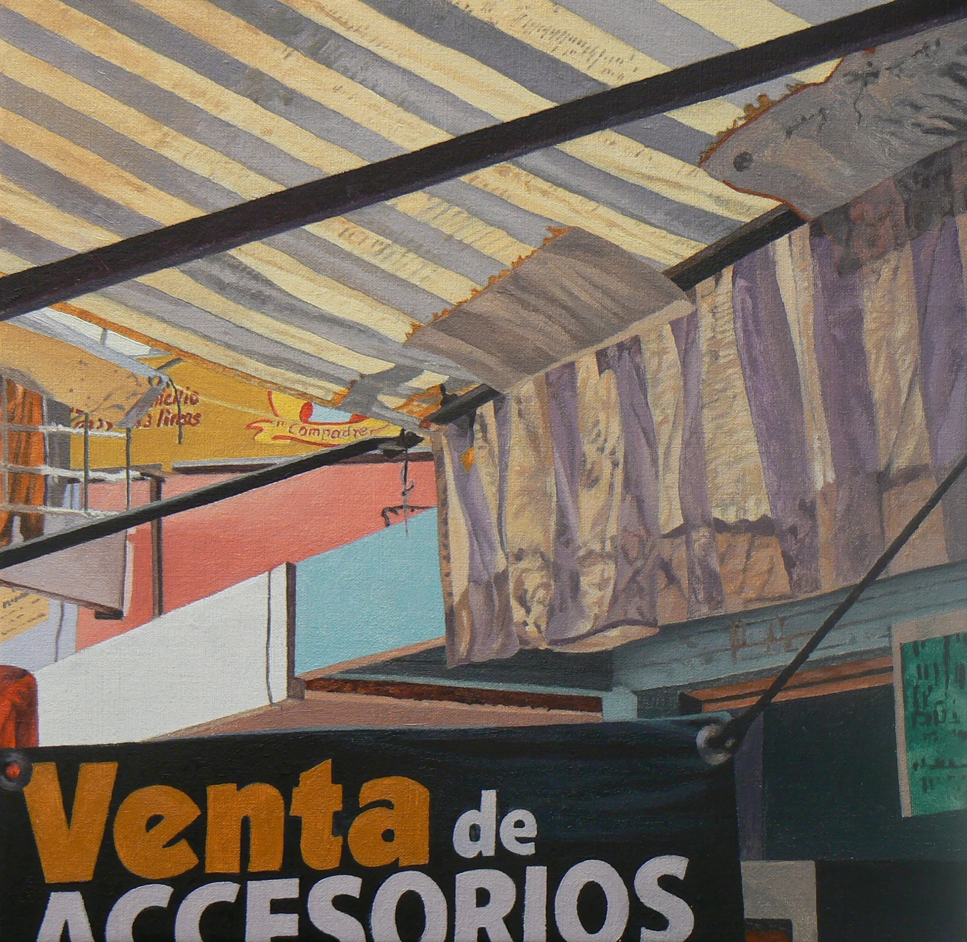  "Venta," 14x14" Oil (NA) 