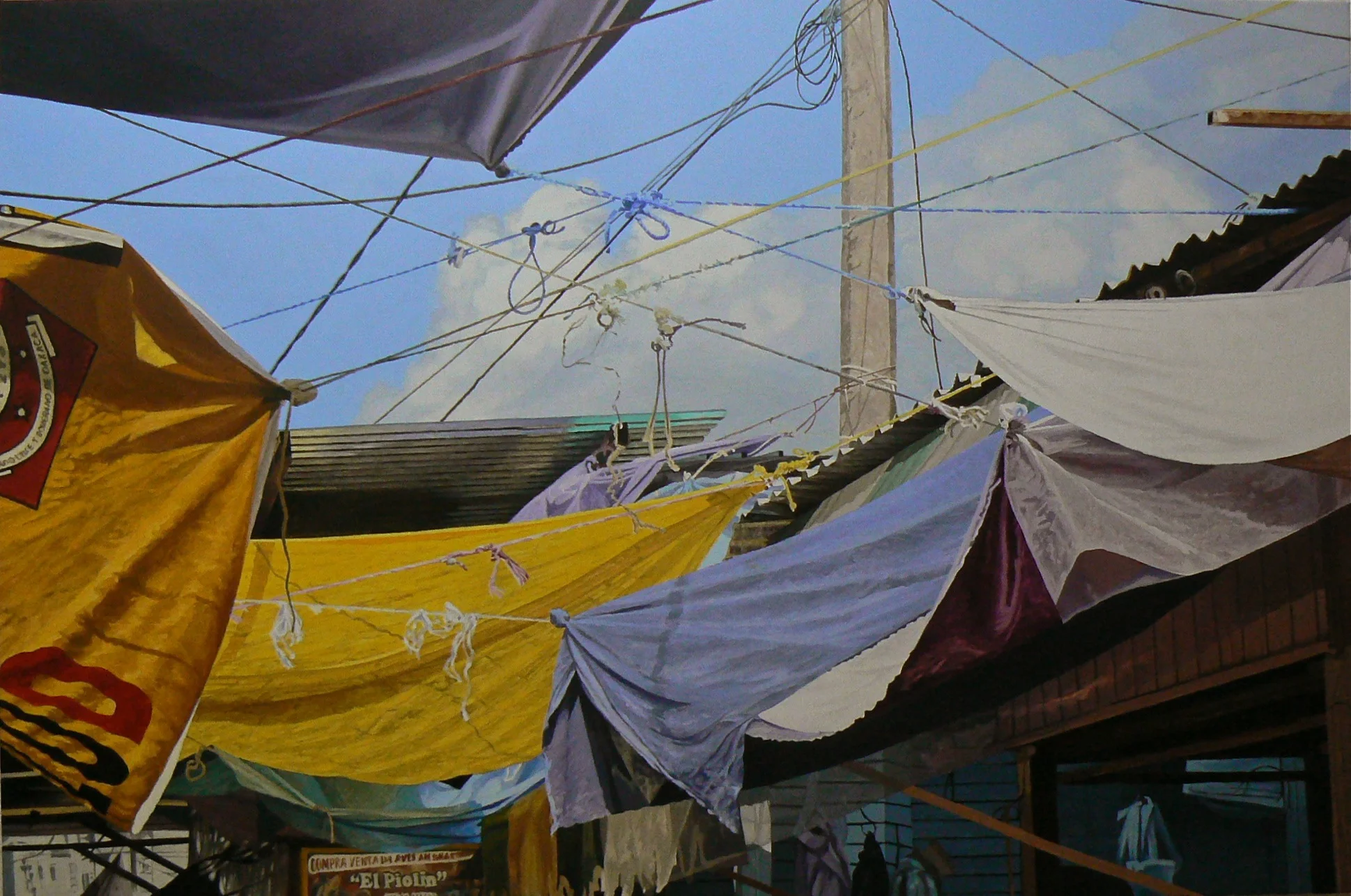  "El Piolin," 2010, 35x53", Oil 