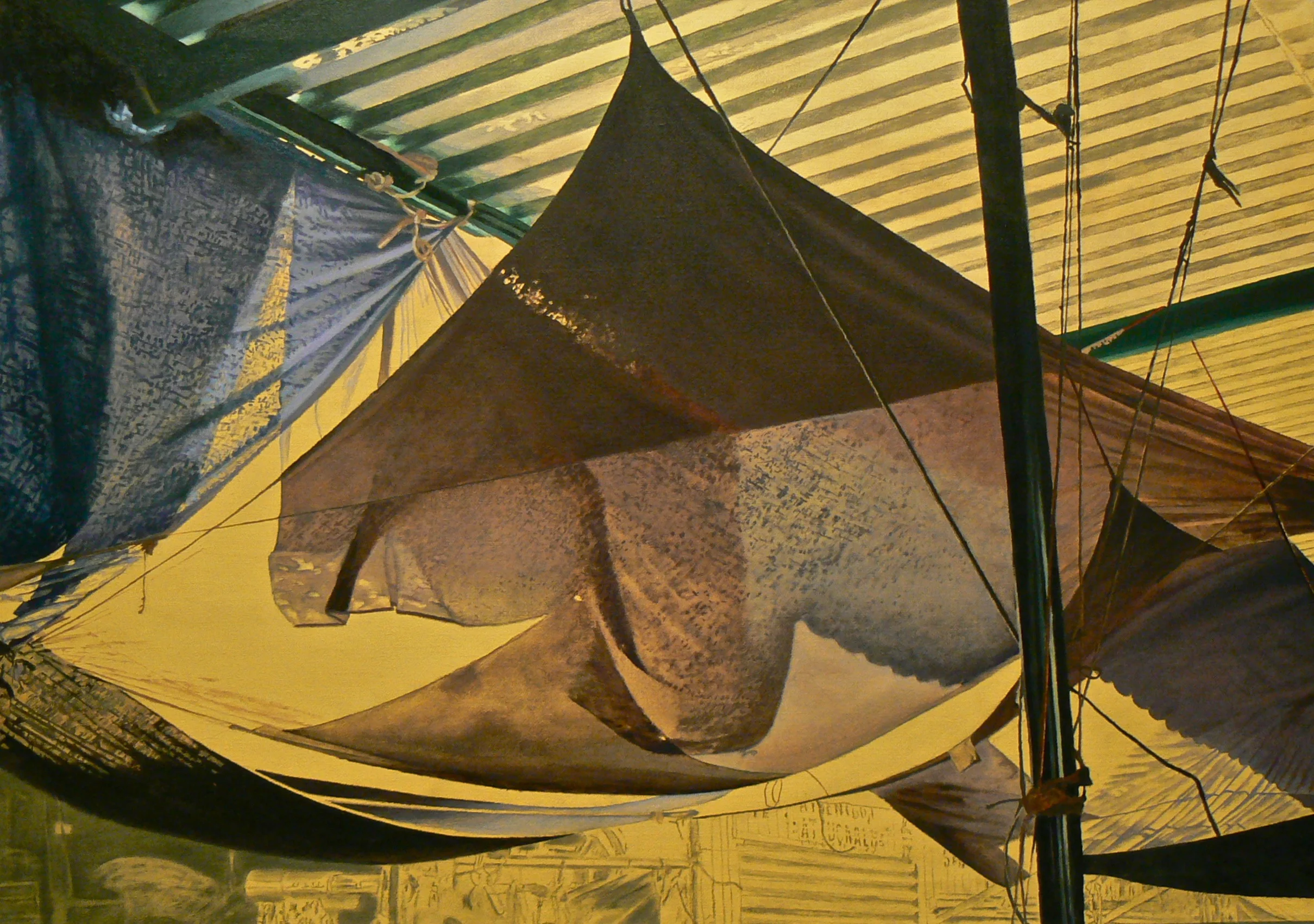  "Mantra," 2010, 28x40", Oil 