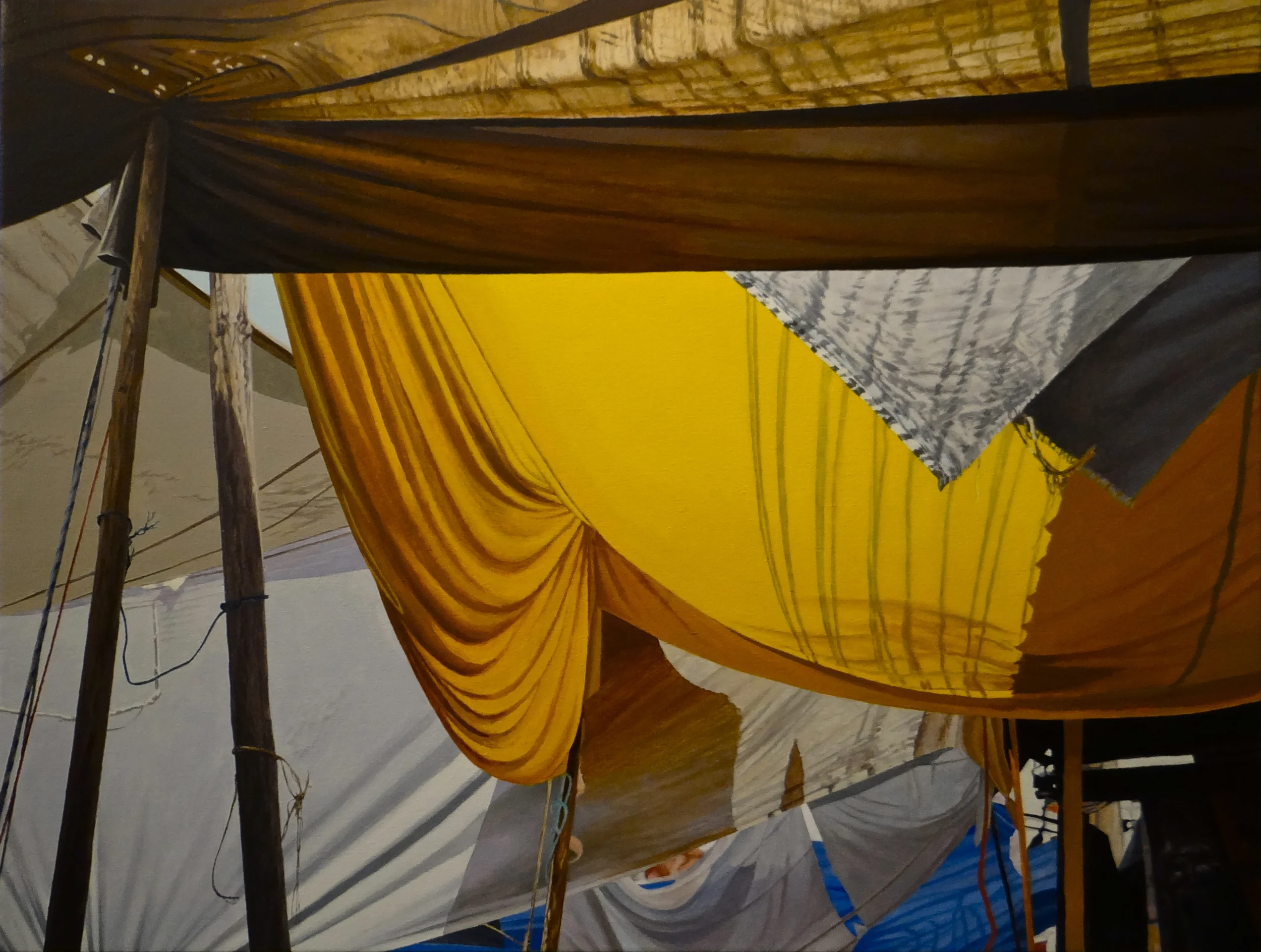  "Swoop," 30x40", Oil (NA) 