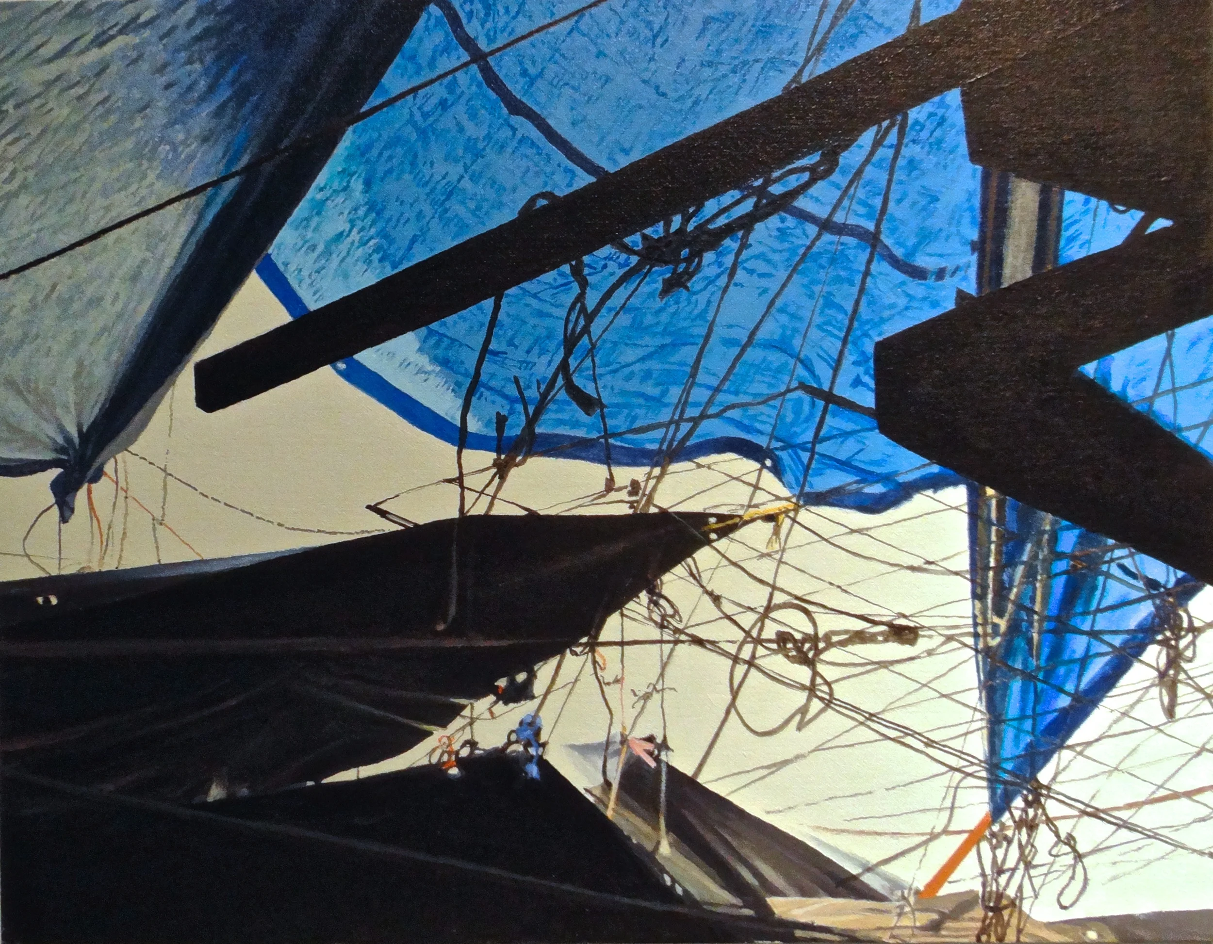  "Hold Fast", 14x18", Oil. 