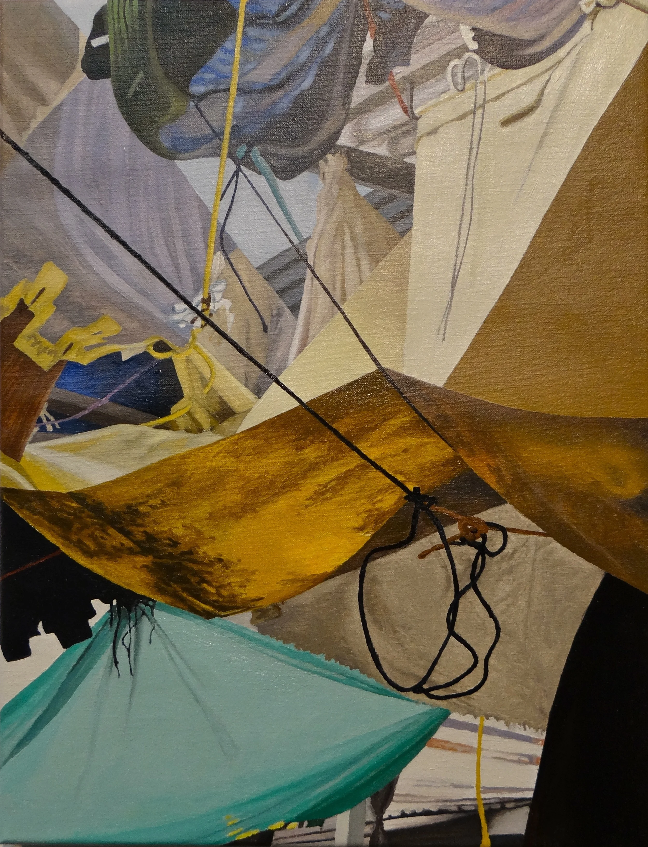  "Where Do We Go From Here?"&nbsp;18x14", Oil 