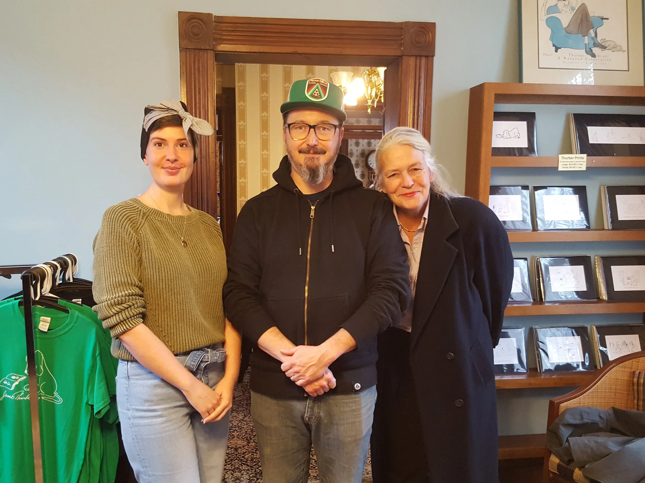 Patricia Lockwood, John Hodgman, Jenny Allen THE THURBER PRIZE FOR AMERICAN HUMOR