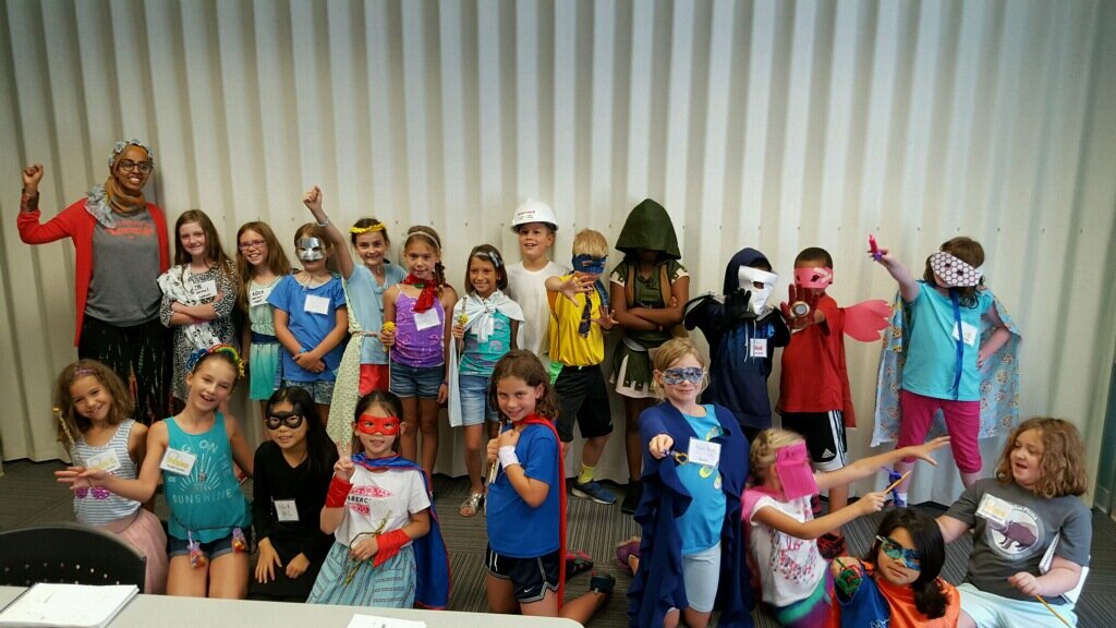  Superhero Day at Camp! 