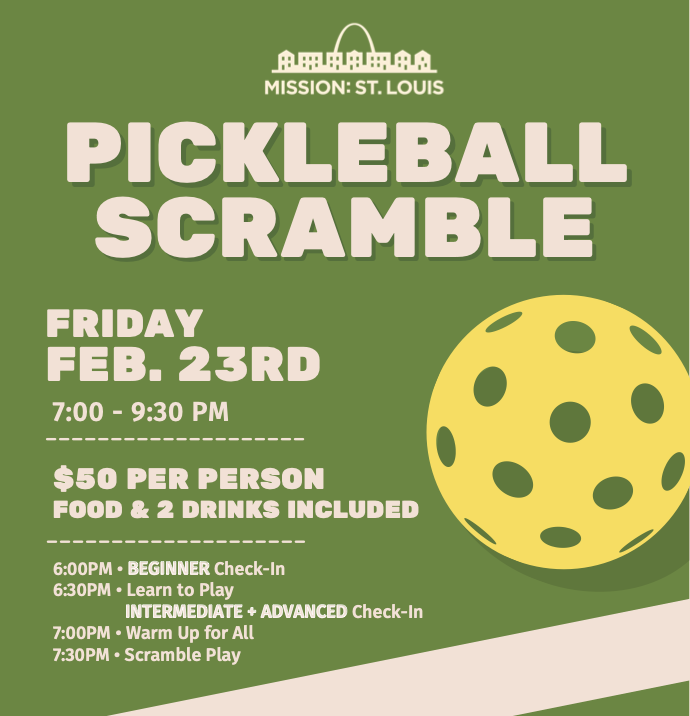 Pickleball Scramble — Mission St. Louis
