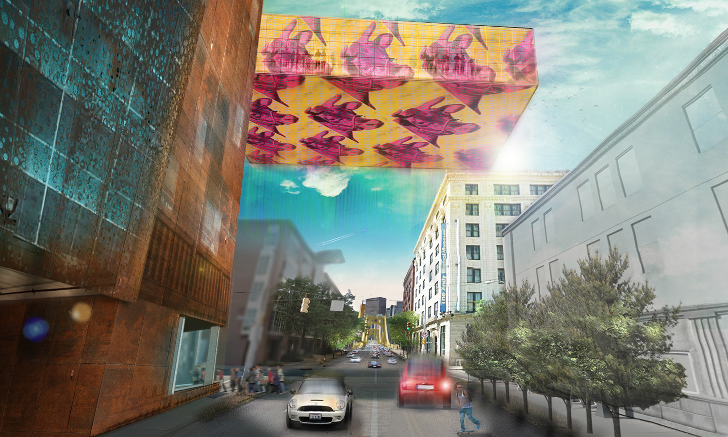  concept rendering for Warhol Museum Hotel 