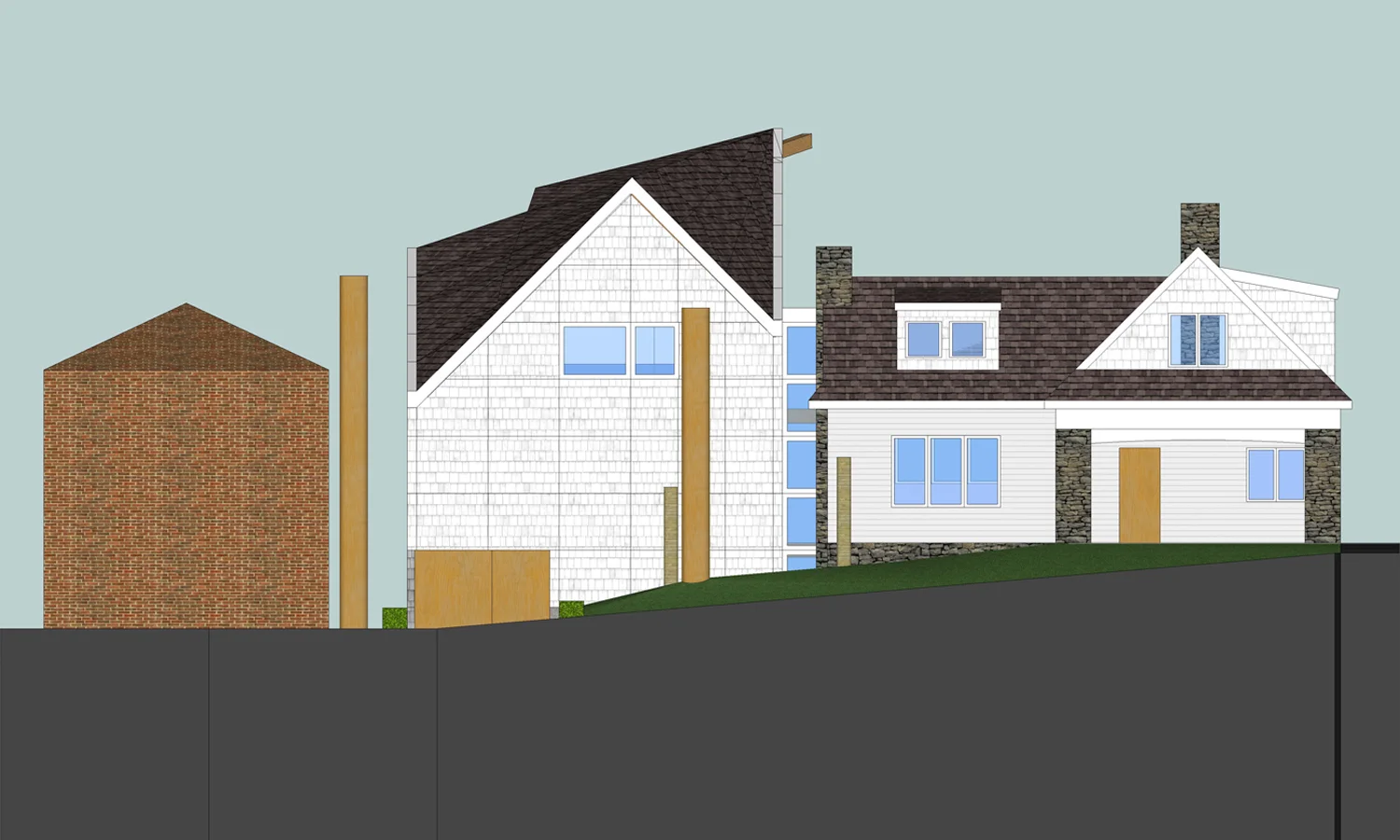 Burgess Residence concept rendering