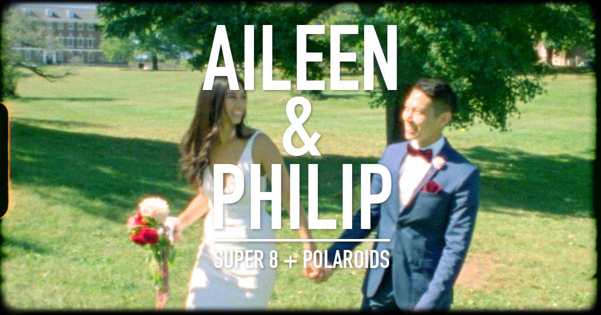 Aileen & Philip Wedding // Super 8 + Polaroids