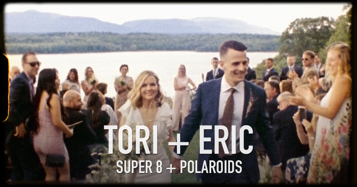 Tori + Eric - Wedding // Super 8 + Polaroids