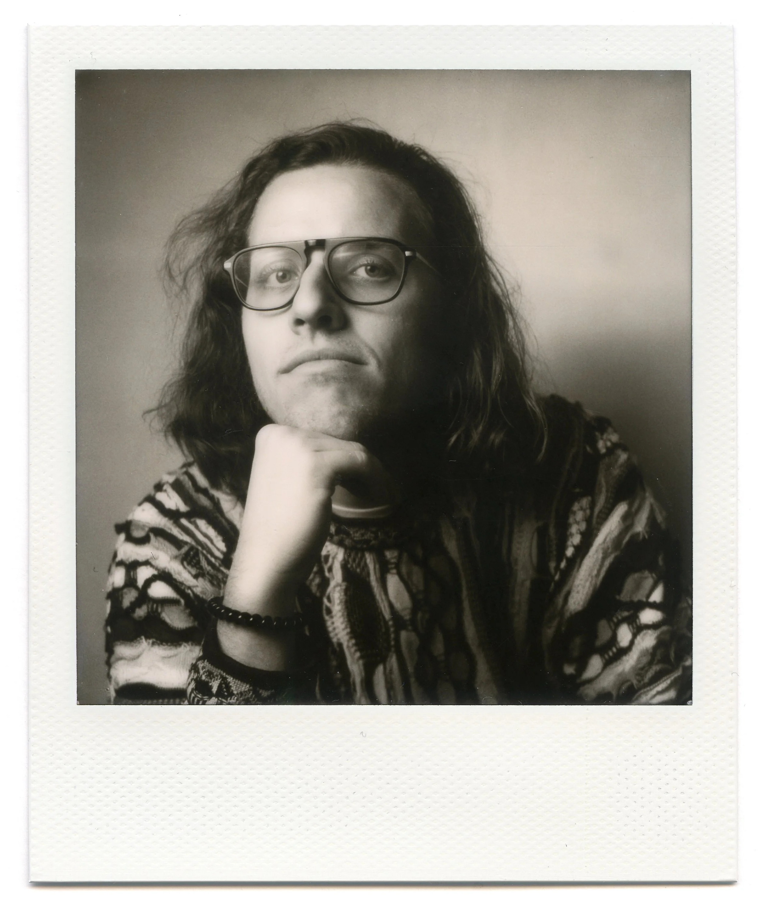 Nick Collingwood SX70 portrait