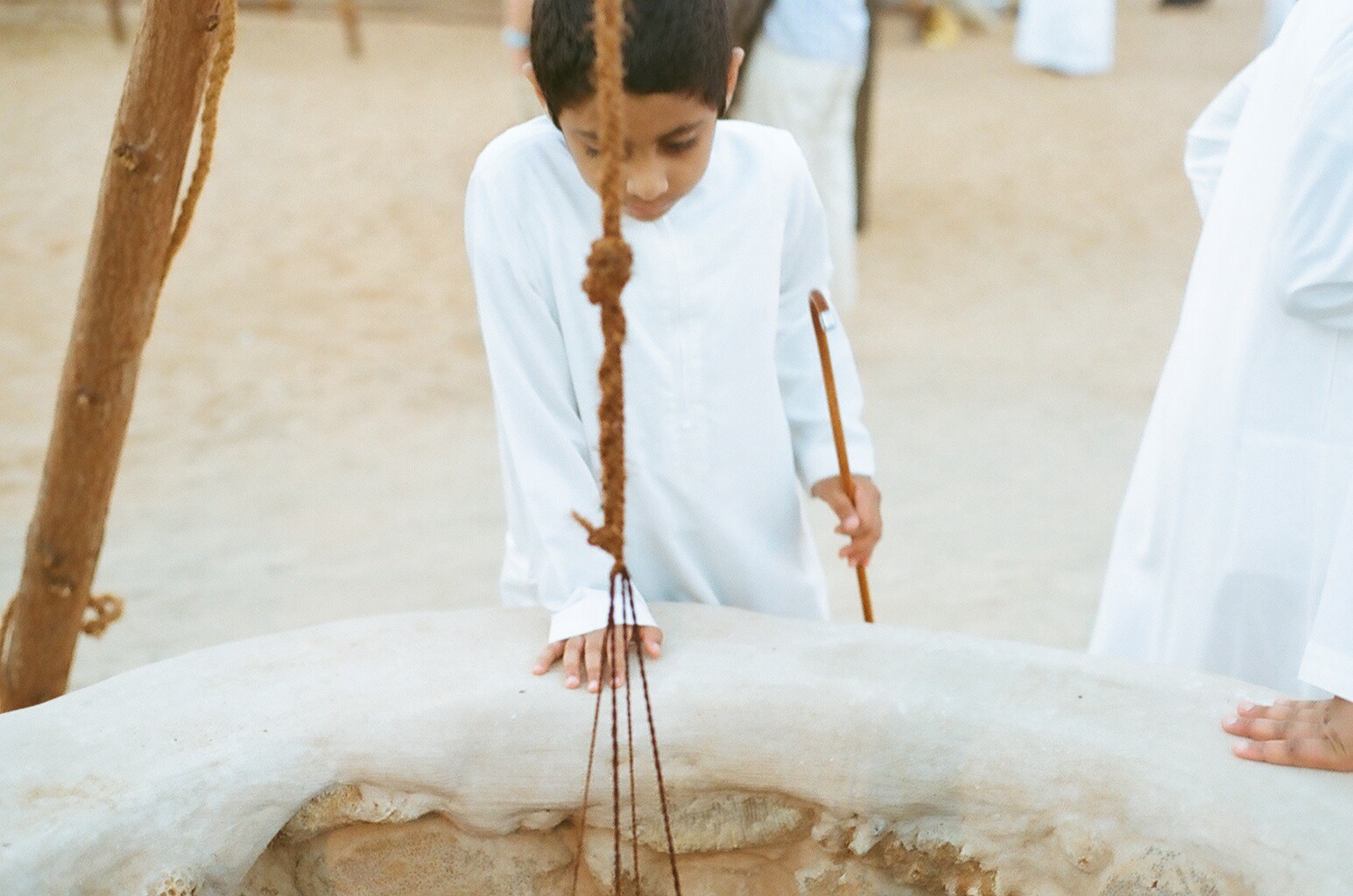 Curious lil kid