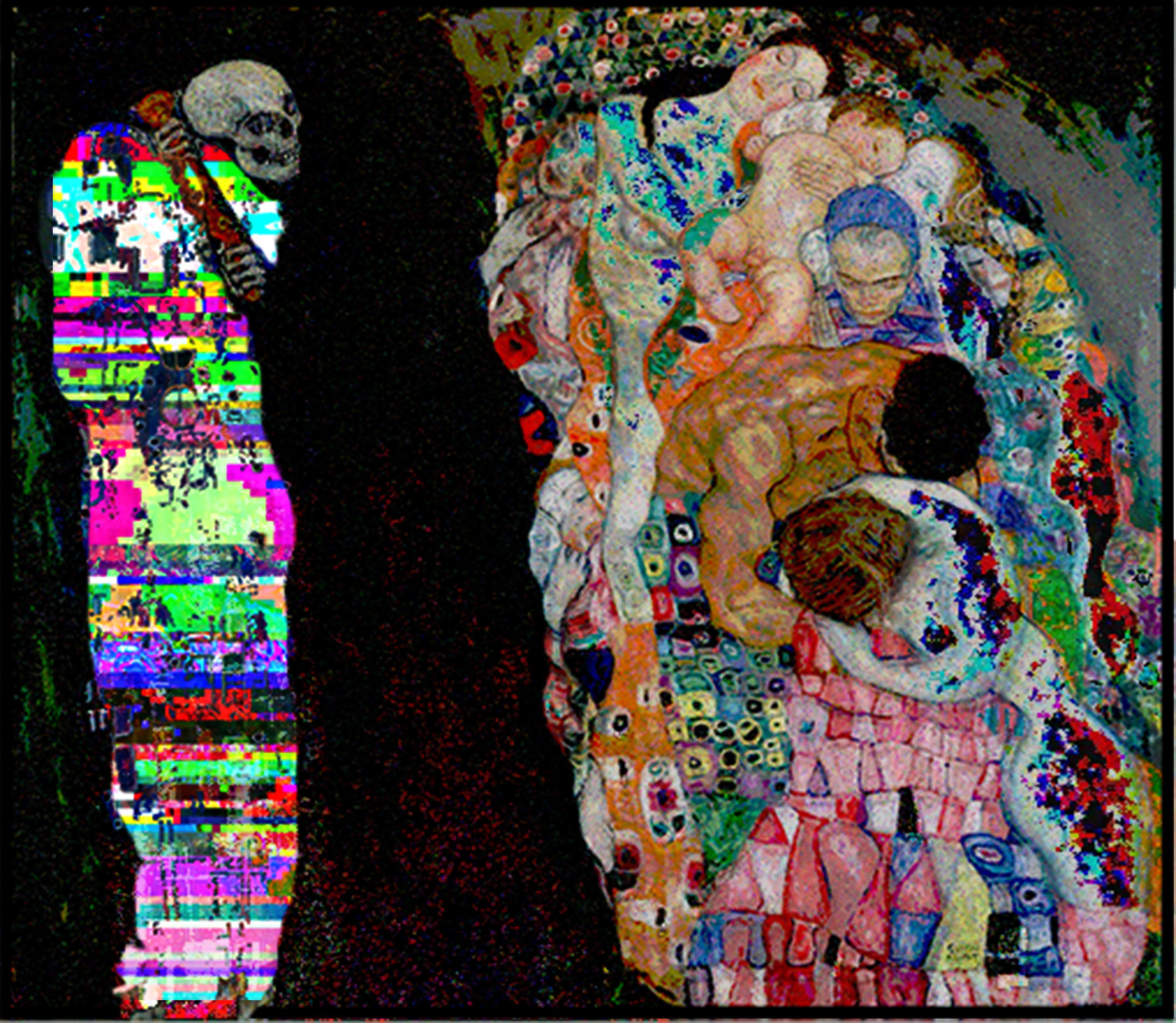 death and life by gustav klimt