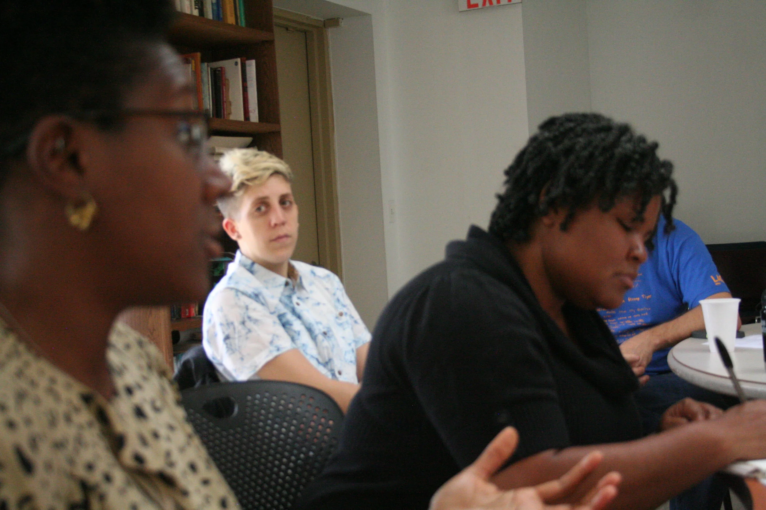 WHAT WOULD AN HIV DOULA DO?: A collective of folks joined in response to the ongoing AIDS Crisis who understand a doula is someone in community who holds space for others during times of transition. For us, HIV is a series of transitions in someone's life that does not start with with being tested nor end with getting on treatment or death. Foundational to our process is asking questions. Proud to be a founding member. MORE INFO