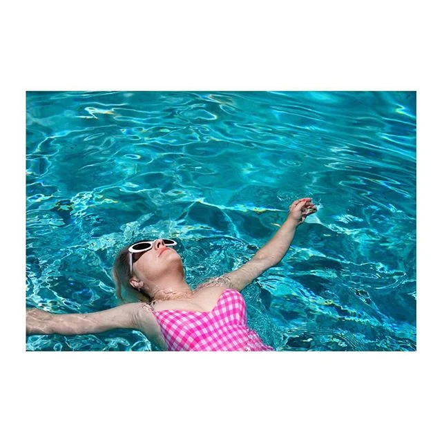 Sometimes she would float for hours, as if time wasn&rsquo;t important. Her skin loved the sensation of the hot sun and the cool water.&nbsp;Looking up into the sky, a palm tree blew in the breeze as a squirrel&nbsp;scurried down it&rsquo;s trunk. 
S