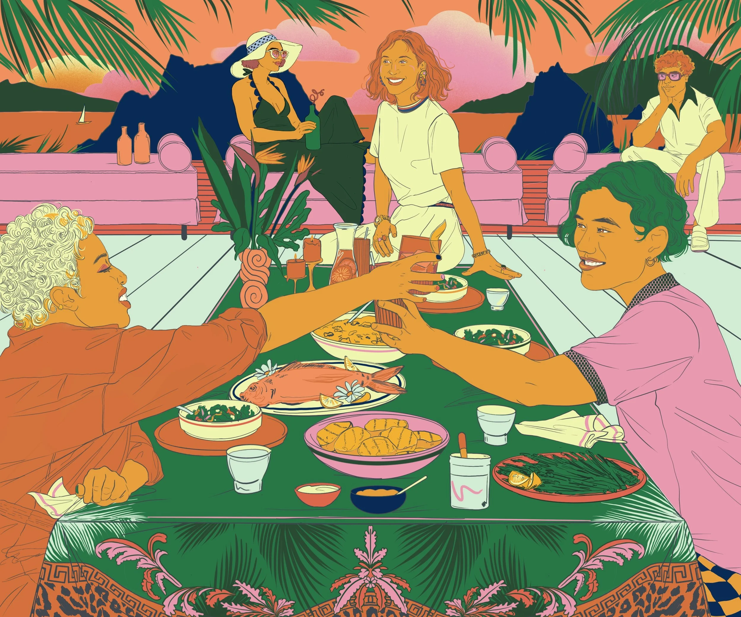 Dual Page Vignette for Gossamer Pamphlet