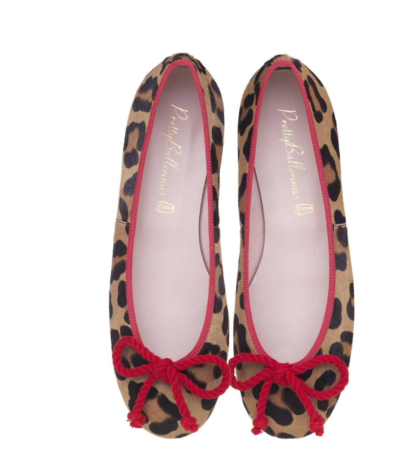 Pretty Ballerina Leopard Flats