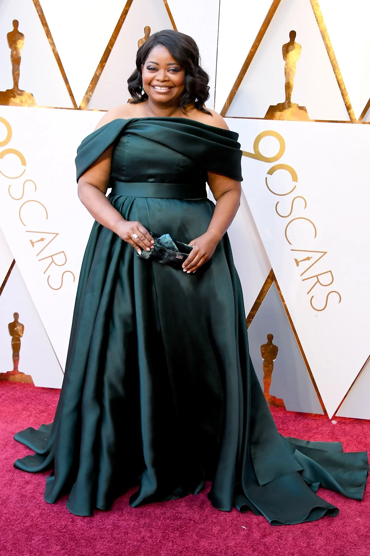 Octavia Spencer wearing Brandon Maxwell