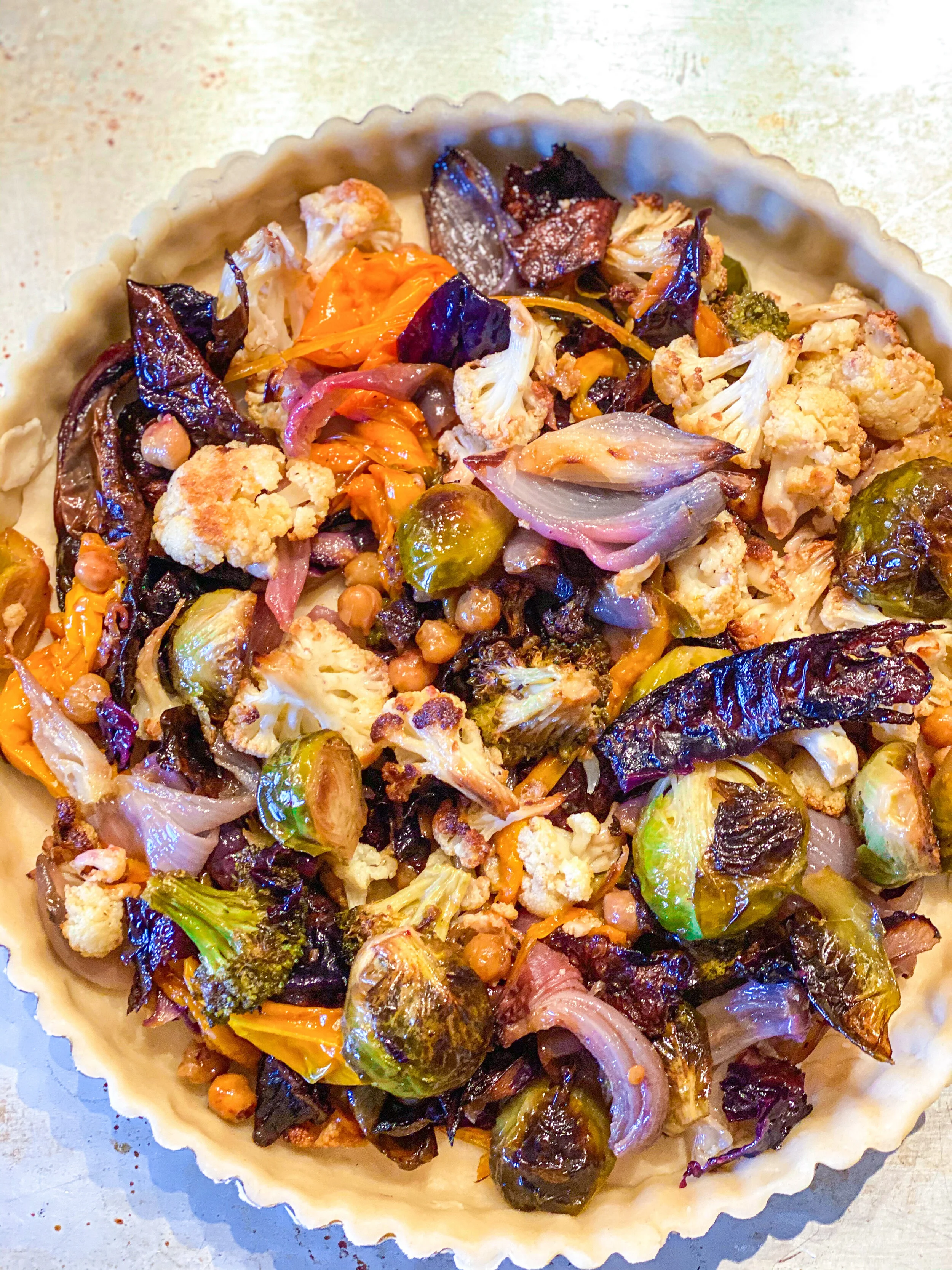 Roasted Vegetable Tart