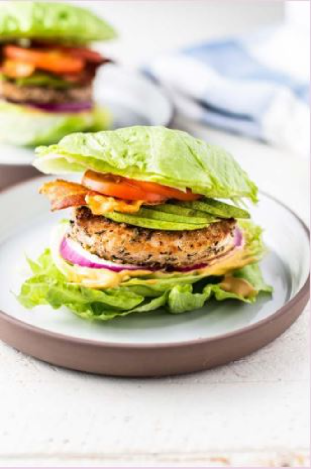                                         Tandoori Turkey Burgers in a Lettuce Bun