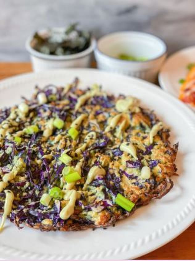                                                      Okonomiyaki - AKA a Japanese Pancake