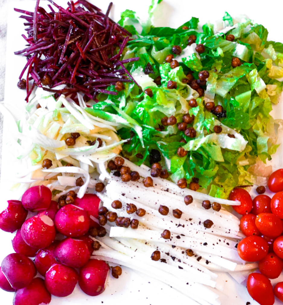                                                        It’s all about the crunch - salad