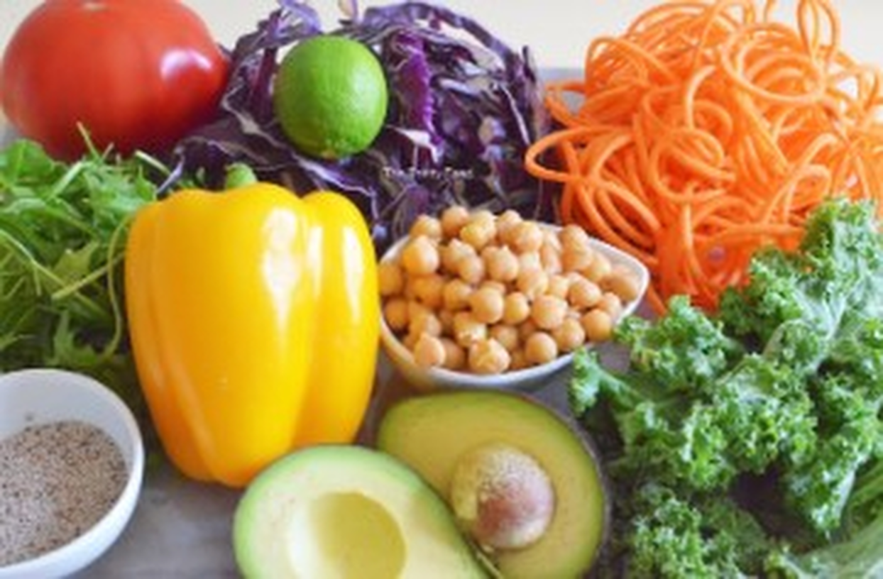                                                            Summer Rainbow Salad
