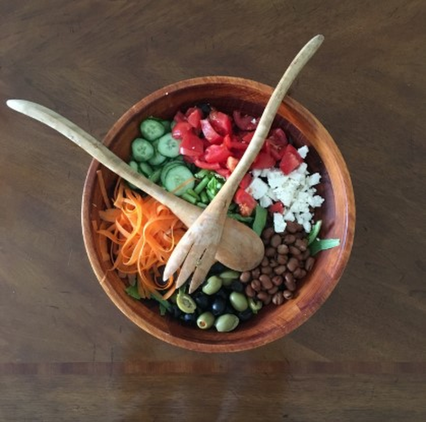                                                              Wellness Wednesday FaceFood Salad