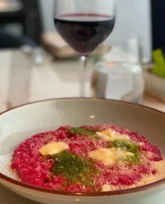 Beetroot Risotto at Emporium Market: A Taste of Explora Journeys: An Ocean State of Mind aboard Explora Journeys
