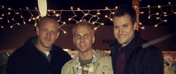 Left to Right: Chris Rowe, Joel Brown, Christopher Dean
