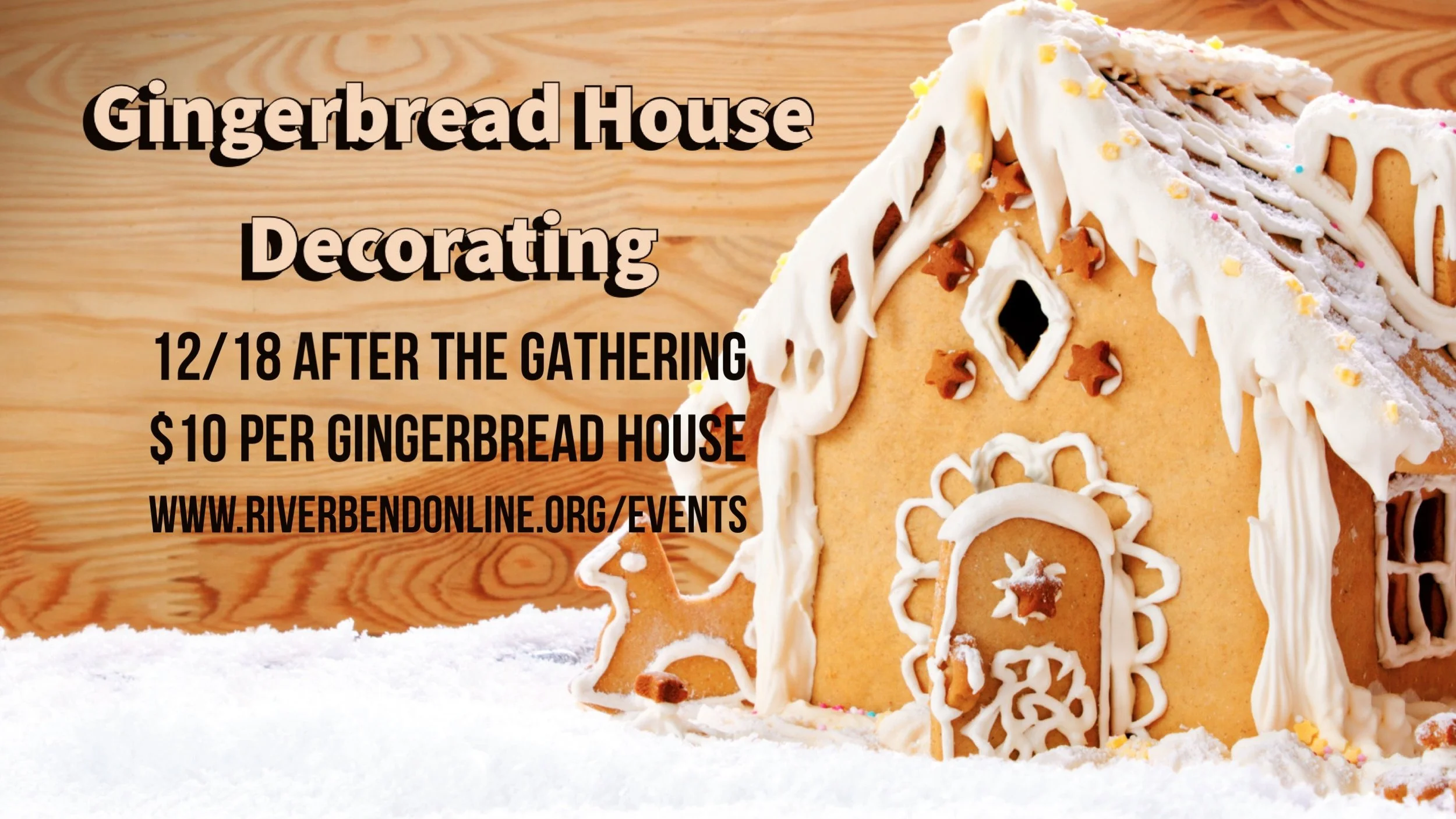 Gingerbread House Decorating