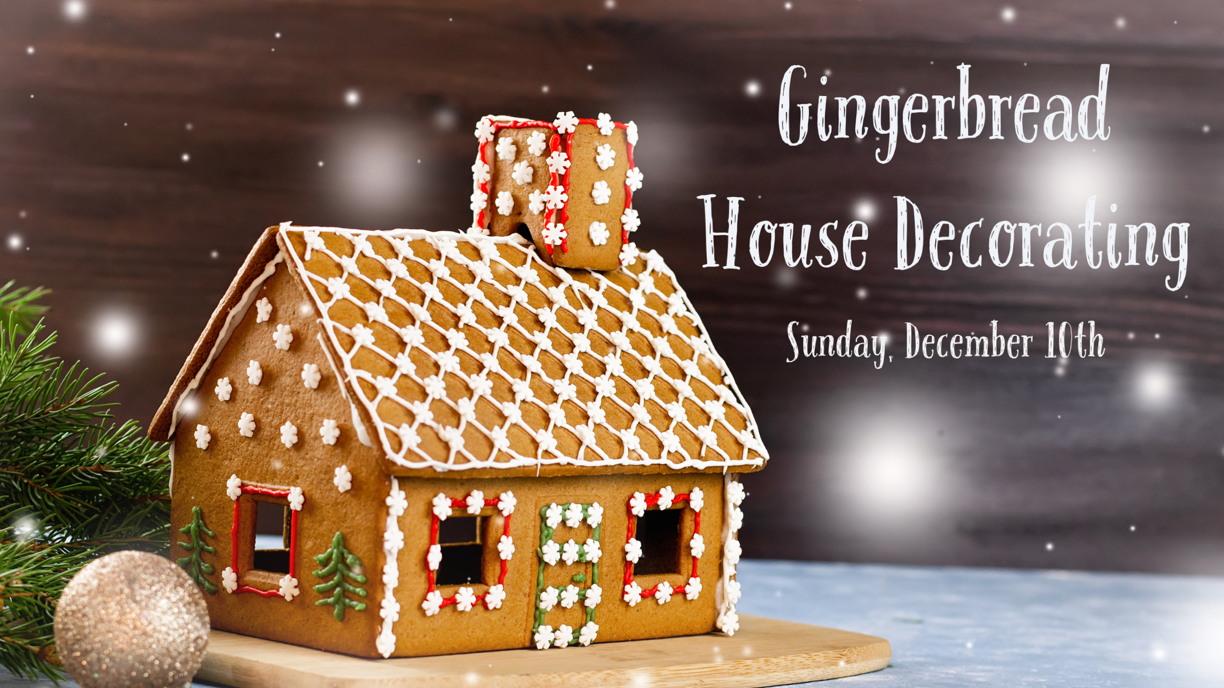 Gingerbread House Decorating 