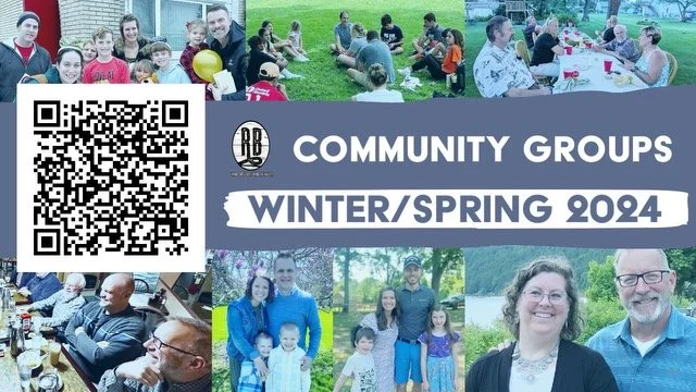 Winter/Spring Community Groups