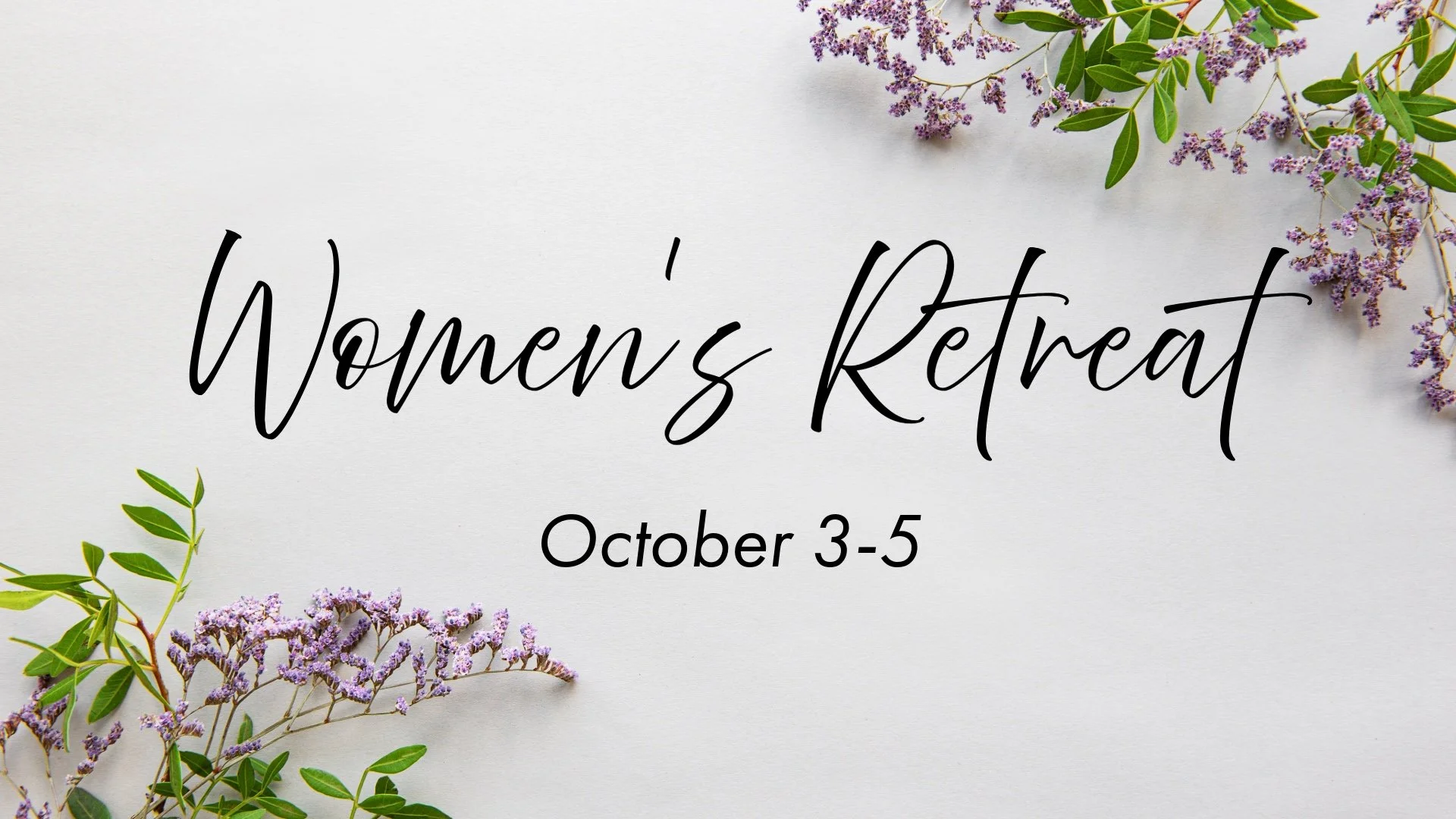 Camp Orchard Hill Women's Retreat