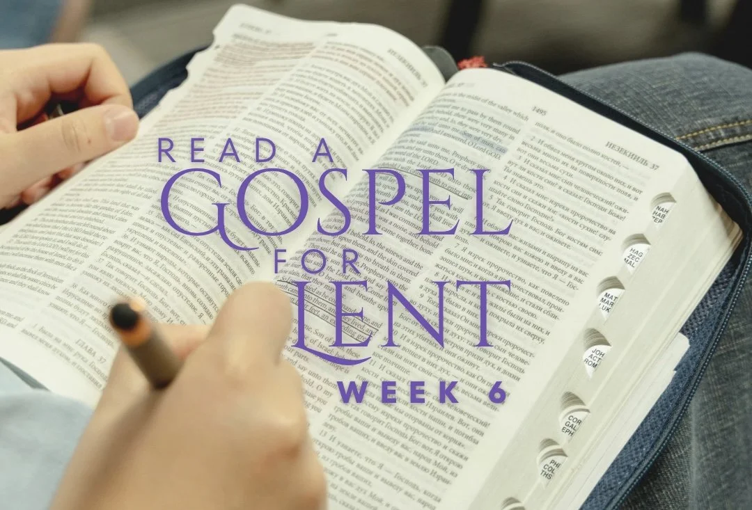 Read a Gospel for Lent: Week 6