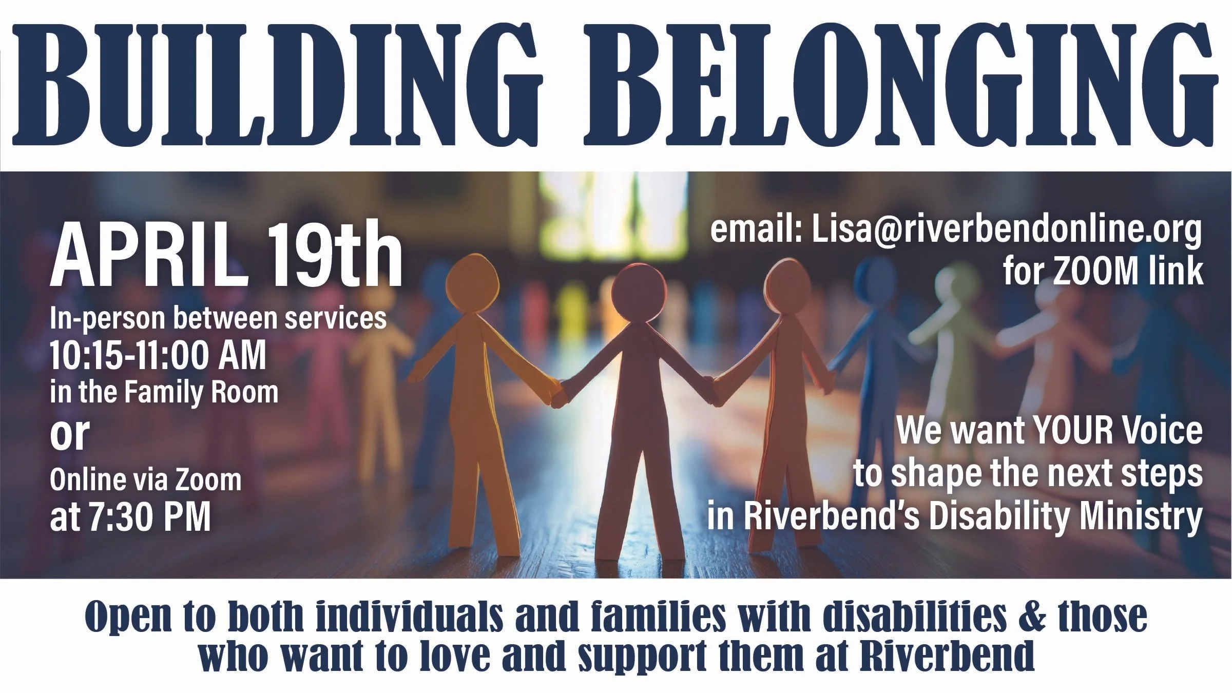 Disability Ministry Meeting