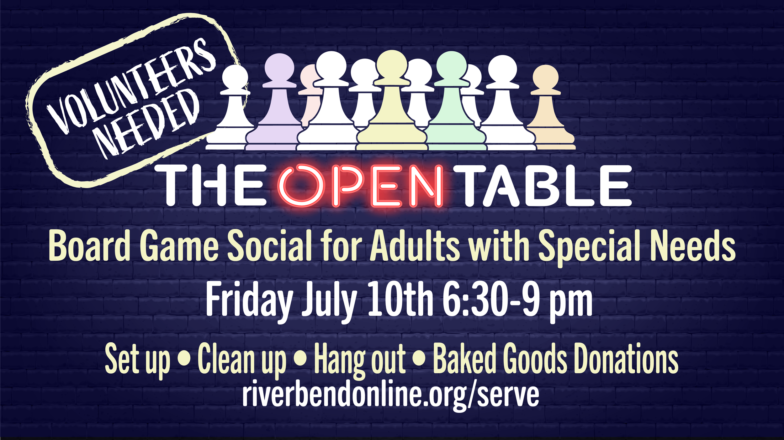 The Open Table: Board Game Social for Adults with Special Needs