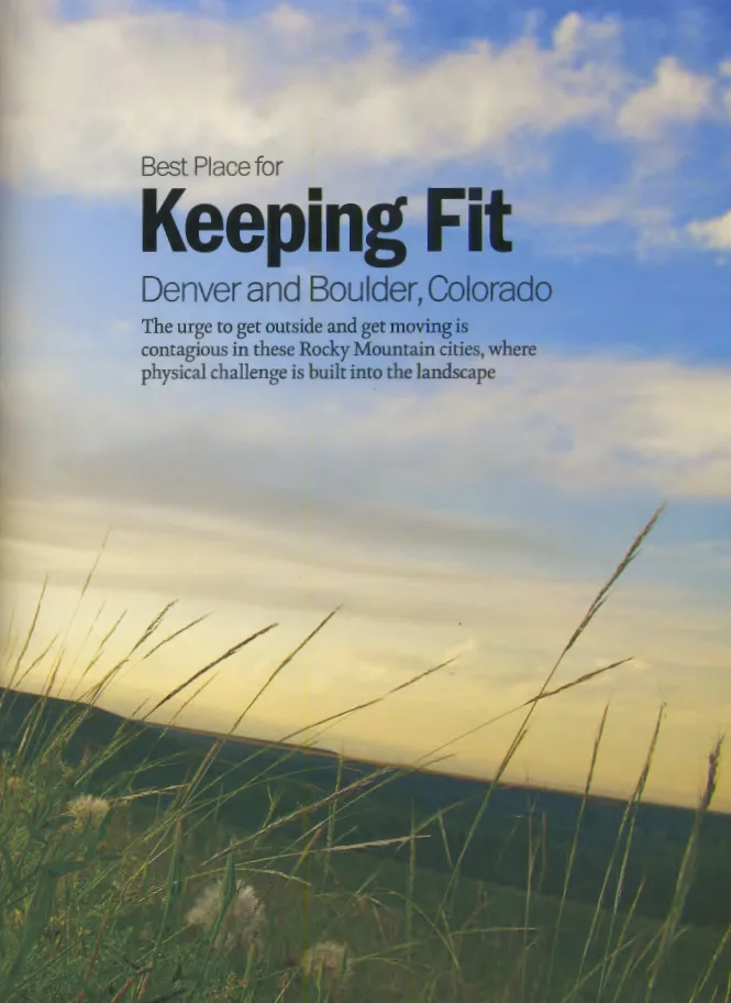 Time Magazine's The Best Place for Keeping Fit