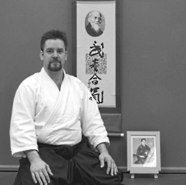 Sensei Larson studied under Sensei Morihiro Saito and received the highest weapons certification.