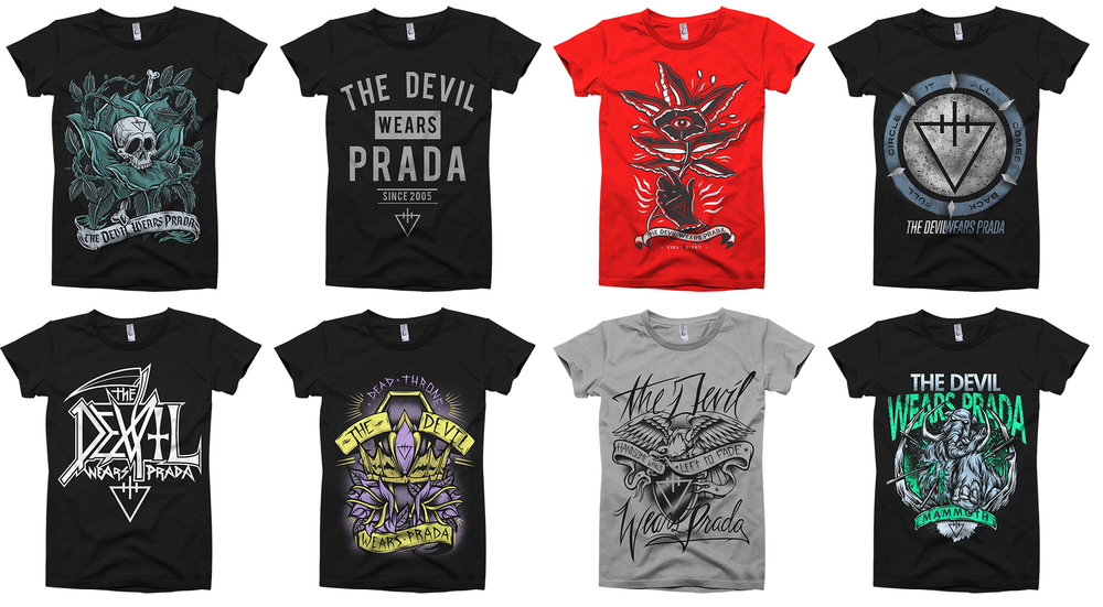 THE DEVIL WEARS PRADA X MCHC — MIKE CORTADA DESIGN & ARTWORK THE DEVIL WEARS PRADA X MCHC — MIKE CORTADA DESIGN & ARTWORK