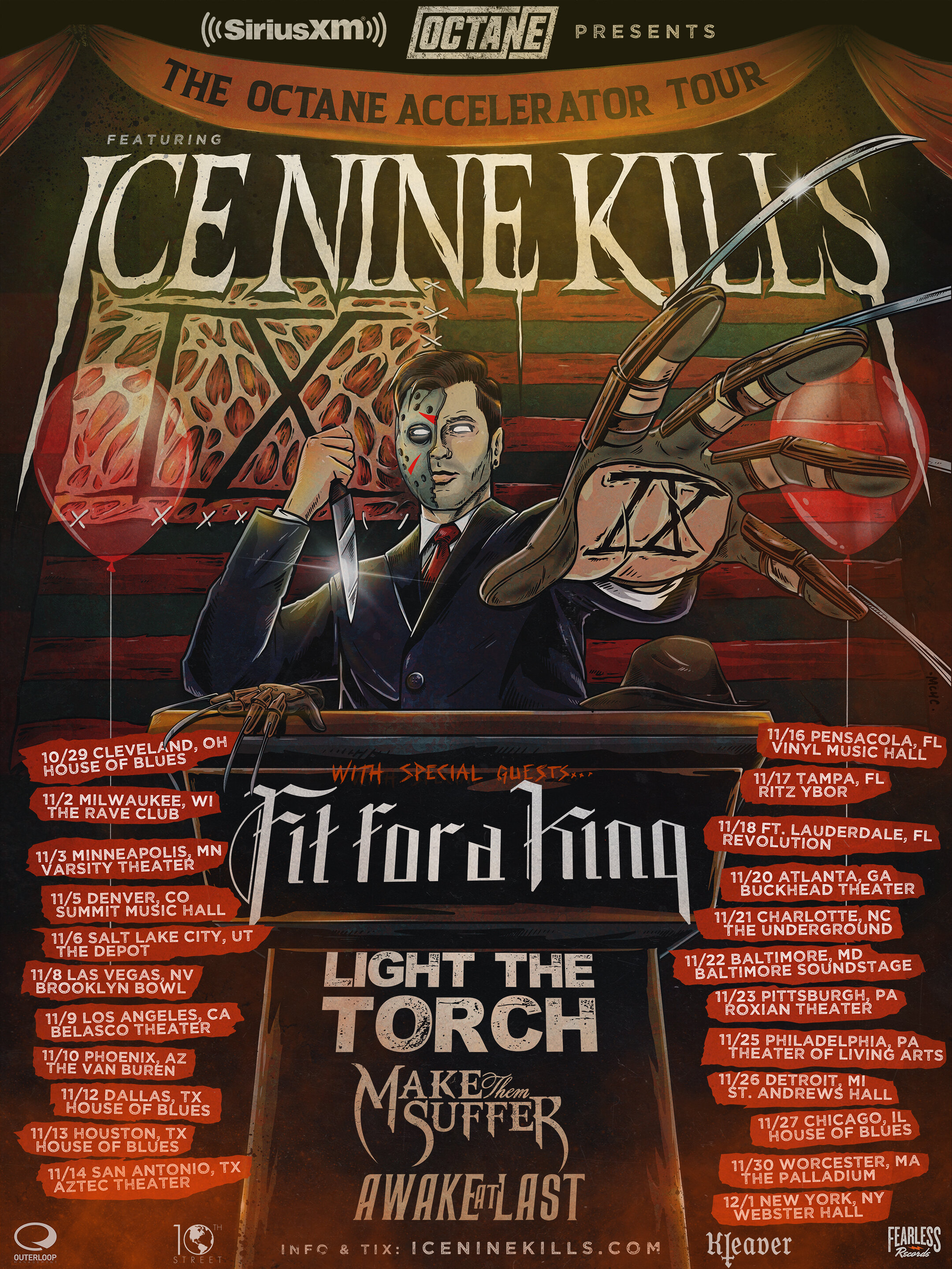 ICE NINE KILLS x MCHC — MIKE CORTADA DESIGN & ARTWORK