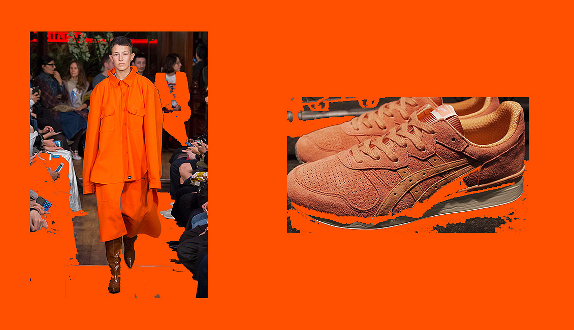 l to r: vetements s/s 2016 // onitsuka tiger alliance tonal pack