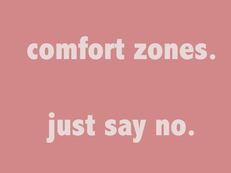 Let's Get Uncomfortable 