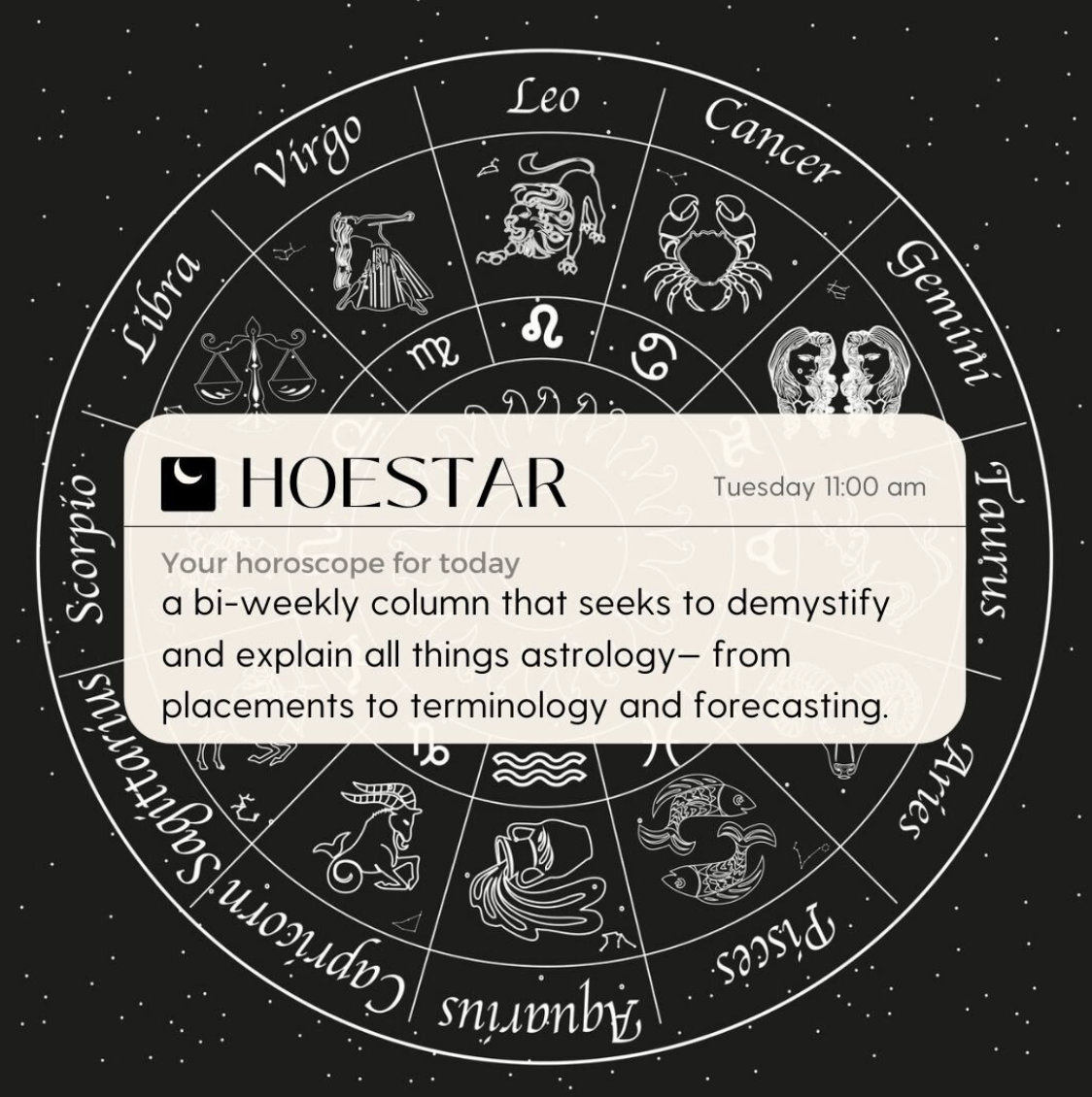 HOESTAR: A Series of Astrological Events