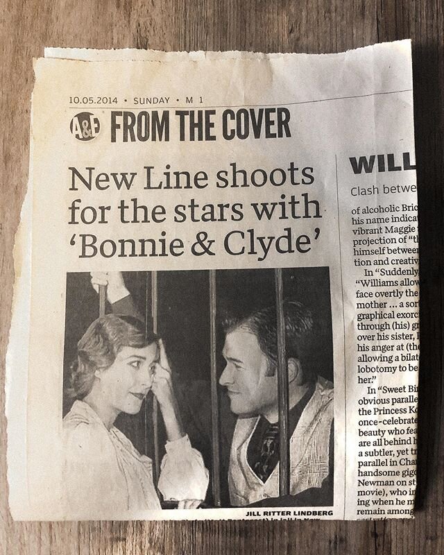 Brooding spring cleaning
A young, pastward outlaw runs
By the musical.
.
.
.
.
#haikupowerhour #musicaltheatre #bonnieandclyde