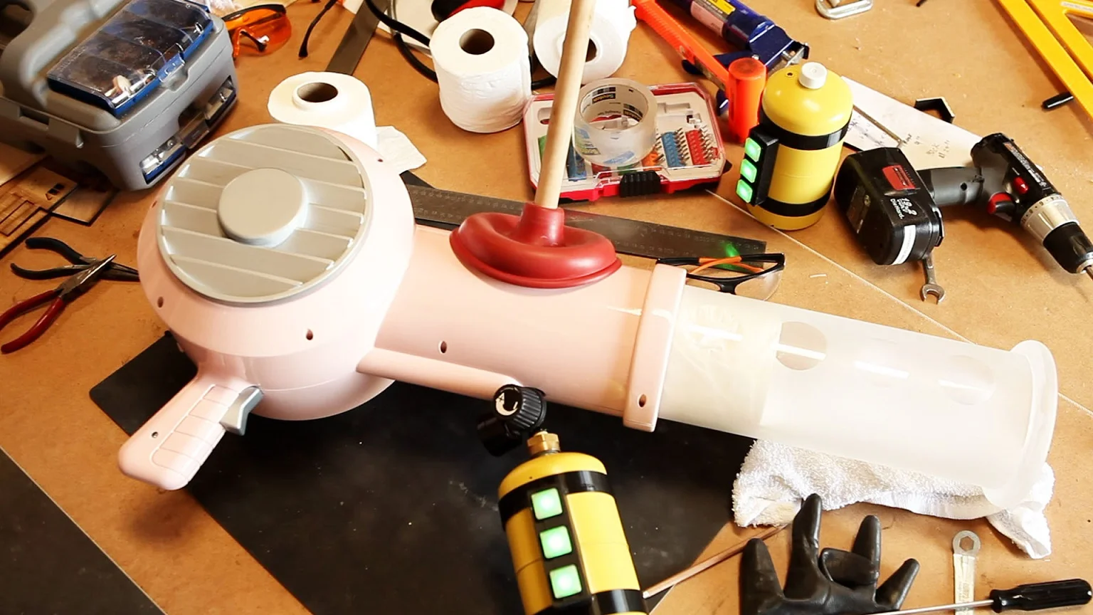 Assembly finalized and ready for final testing. 